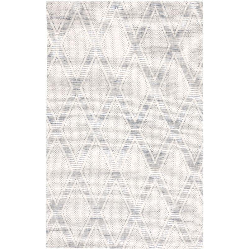 Marbella MRB326 Hand Woven Area Rug - Navy/Ivory - 8'x10' - Safavieh.