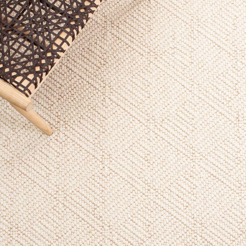 Natural Fiber NF483 Flat Weave Indoor Accent Rug - Ivory - 3'x5' - Safavieh