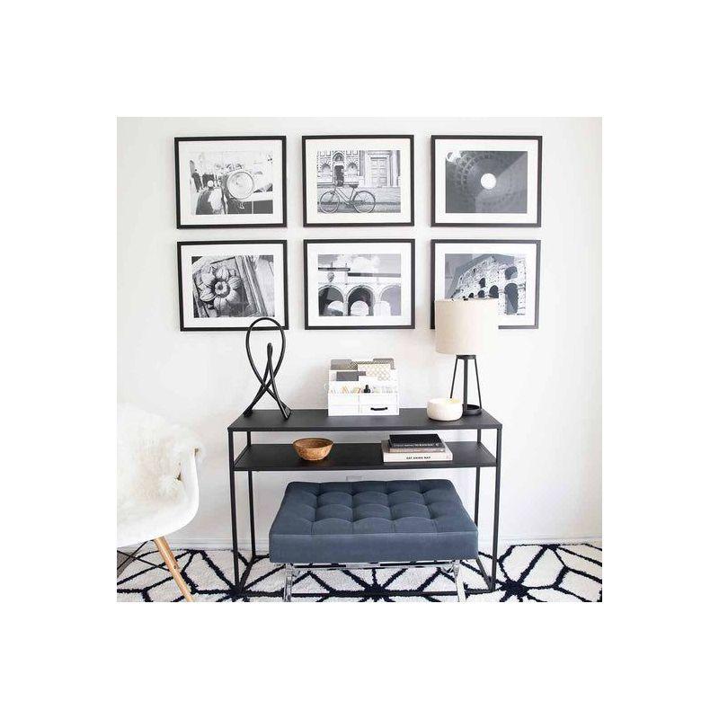 Blu Monaco White Desktop Organizer with Drawer - Paper Wood Bill & Mail Organizer for Office Desk, Countertop & Workspace Storage