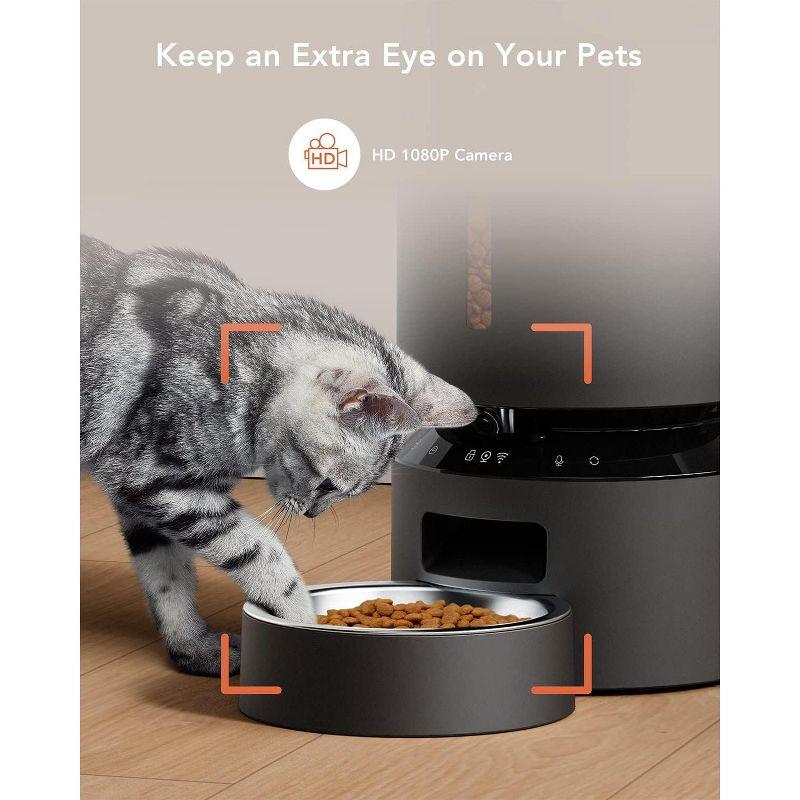 PETLIBRO Automatic Cat Feeder with Camera, 1080P HD Video & Night Vision, 5G WiFi feeder with 2-Way Audio, Motion & Sound Alerts