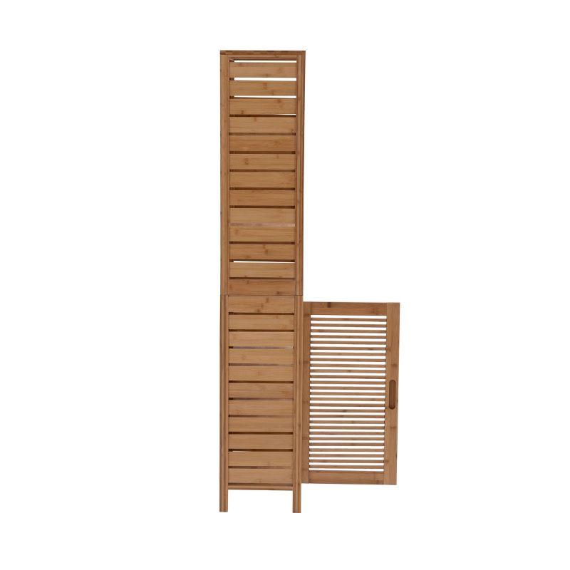 Bracken Tall Cabinet Natural - Linon