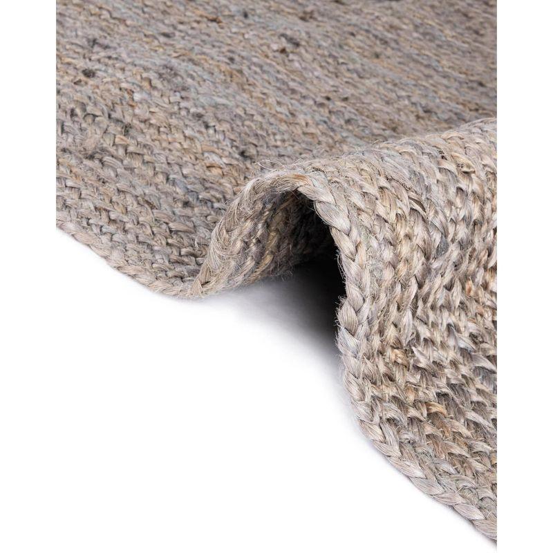 Unique Loom 5' 1 x 8' 0 Dhaka Braided Jute Rectangle Area Rug