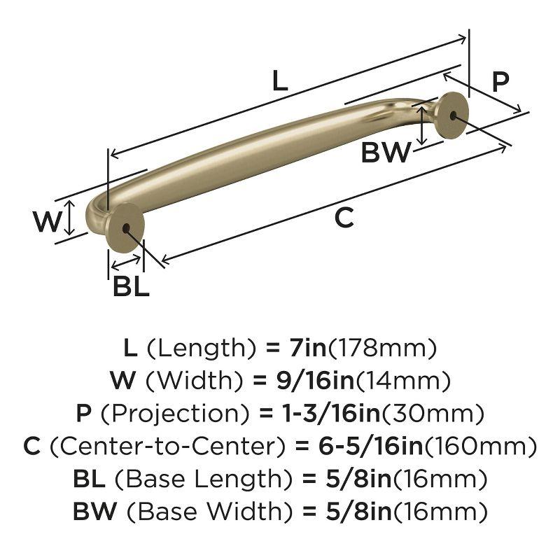 Renown 6 5/16" Center To Center Arch Pull