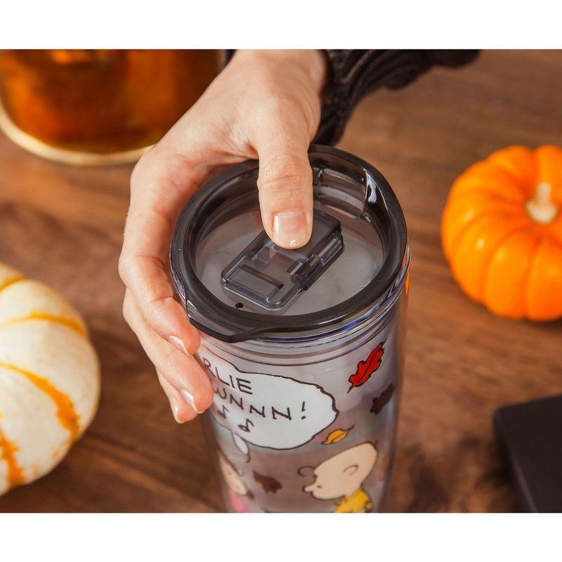 Silver Buffalo Peanuts Charlie 20 Oz. Plastic Pint Glass | Wayfair