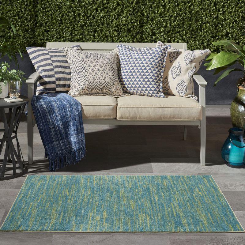 Nourison Essentials Solid Indoor/Outdoor Area Rug