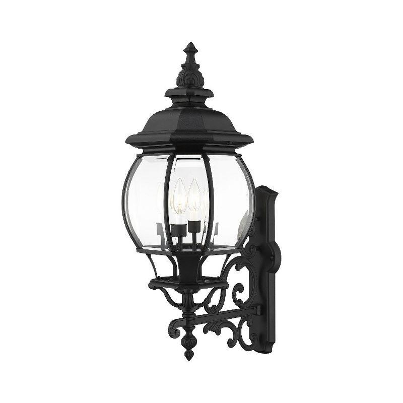 Livex Lighting Frontenac 4 - Light Wall Light in  Textured Black