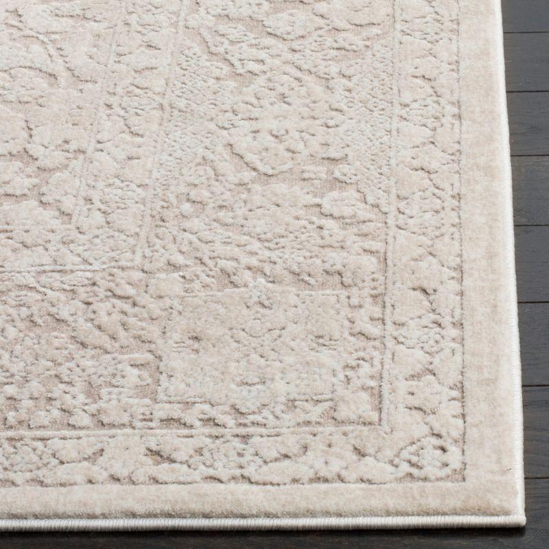 Reflection RFT667 Power Loomed Indoor Area Rug - 6'7"x6'7" - Beige/Cream - Safavieh
