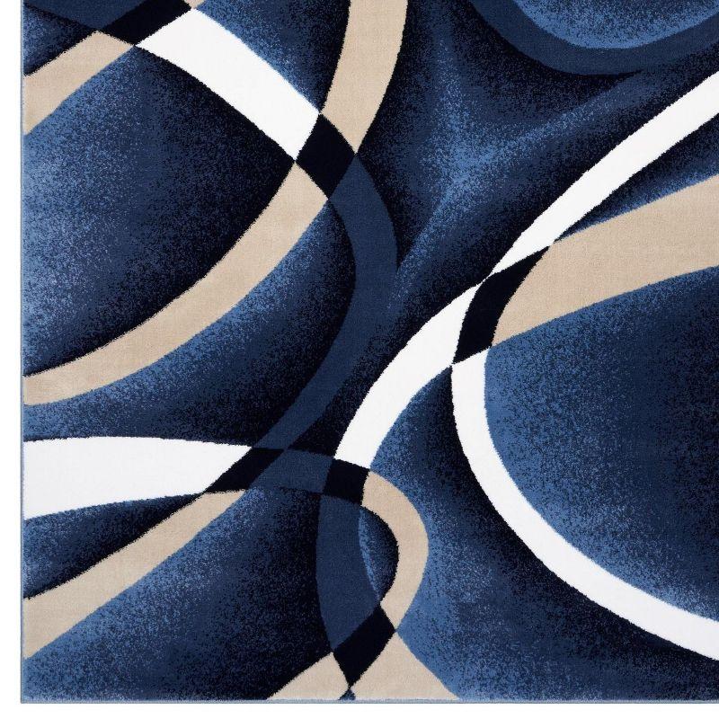 Luxe Weavers Modern Abstract Geometric Area Rug