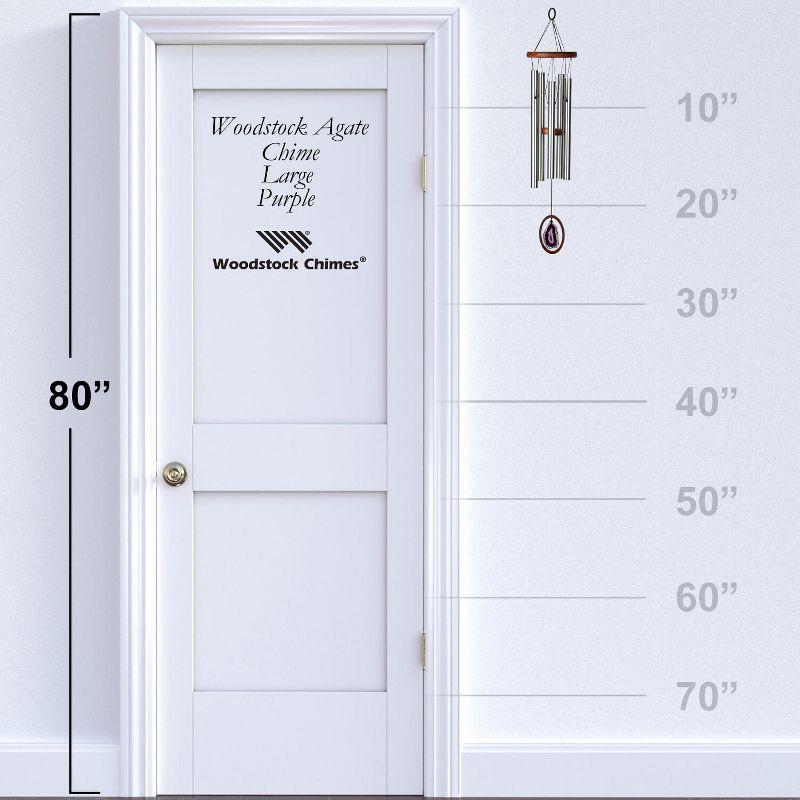 Woodstock Chimes Agate - Large Wind Chime