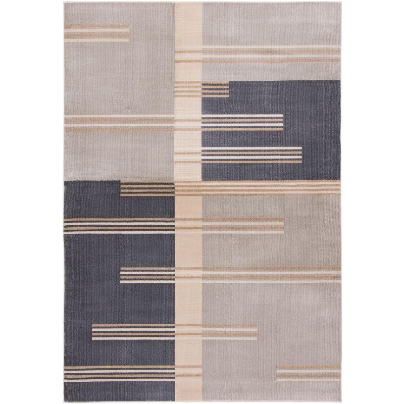 Orwell ORW304 Power Loomed Indoor Accent Rug - 2'x3' - Grey/Charcoal - Safavieh