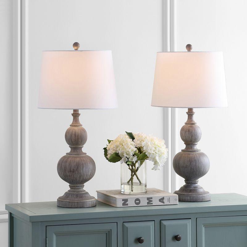 Ephraim Table Lamp (Set of 2) - Grey - Safavieh.