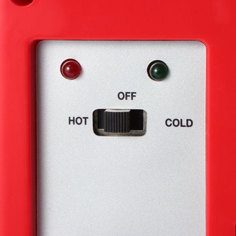 Uber Appliance Personal and Portable Mini Fridge 6-cans - Red