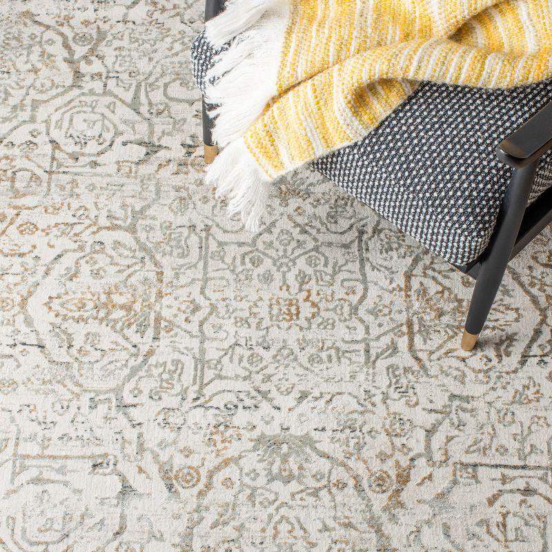Princeton PRN714 Power Loomed Indoor Accent Rug - 4'x6' - Beige/Grey - Safavieh
