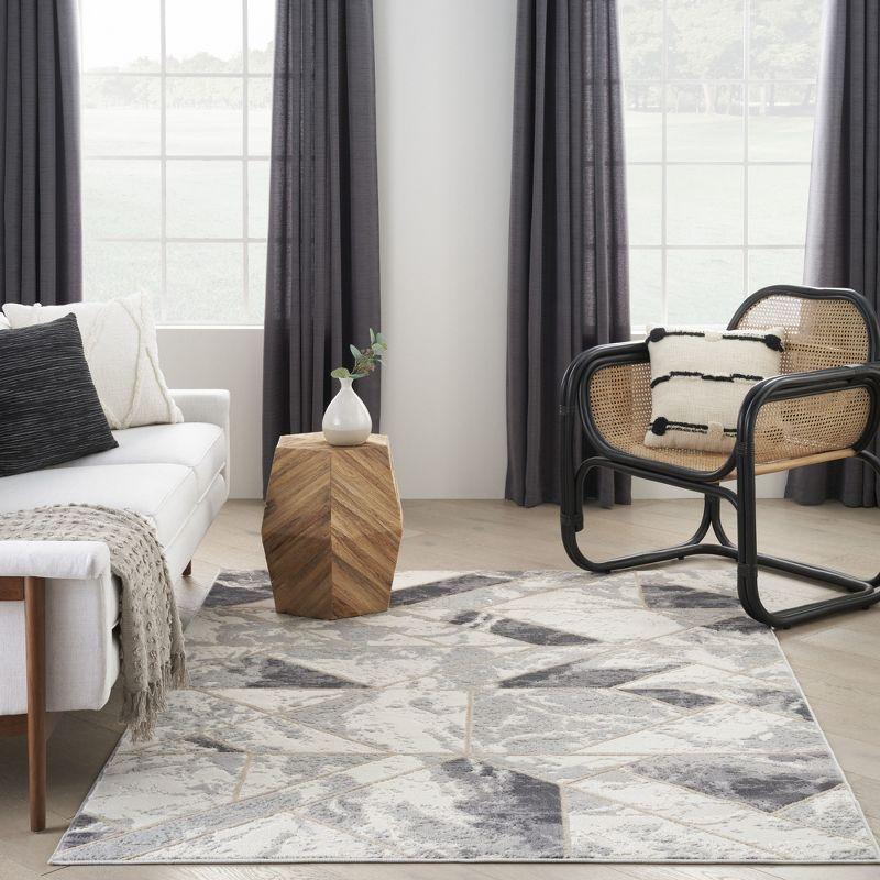 Nourison Elation Contemporary Marble Indoor Rug