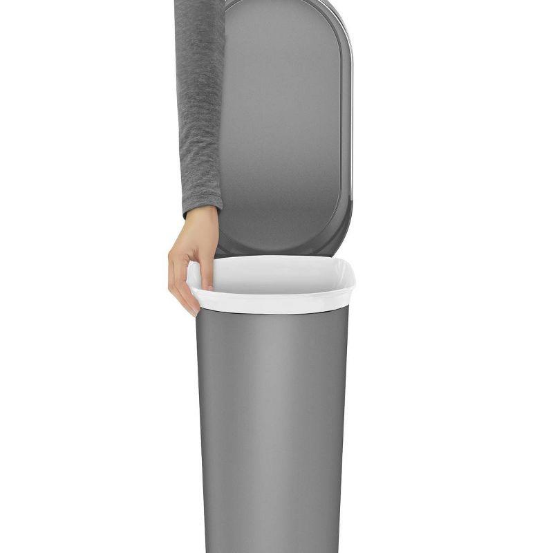 Simplehuman 10.6 Gallon Slim Kitchen Step Trash Can with Liner Rim