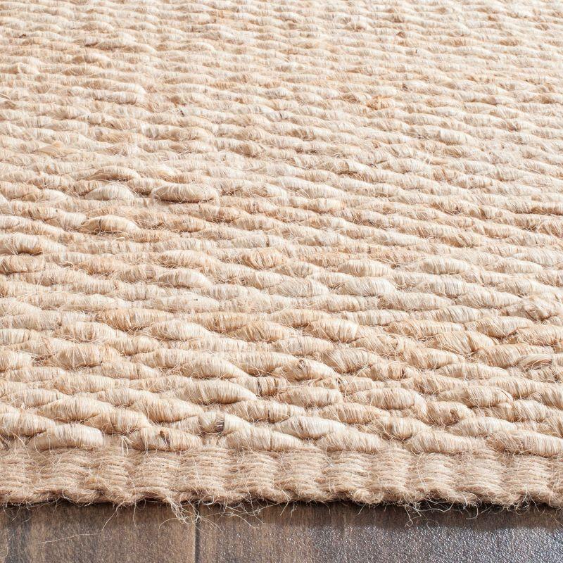 Handwoven Natural Jute 2'6" x 12' Runner Rug - Reversible and Eco-Friendly