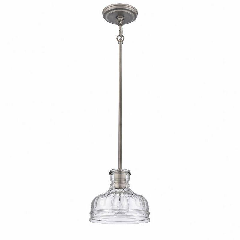 Elk Home Orinoco 1 - Light Pendant in  Weathered Zinc