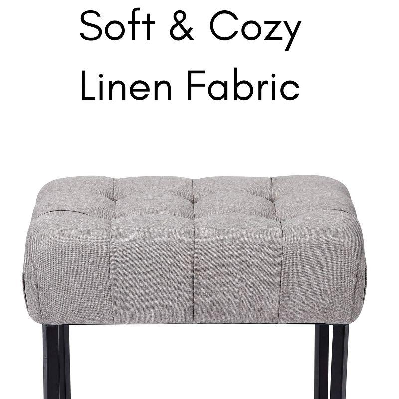 BirdRock Home Upholstered Ottoman