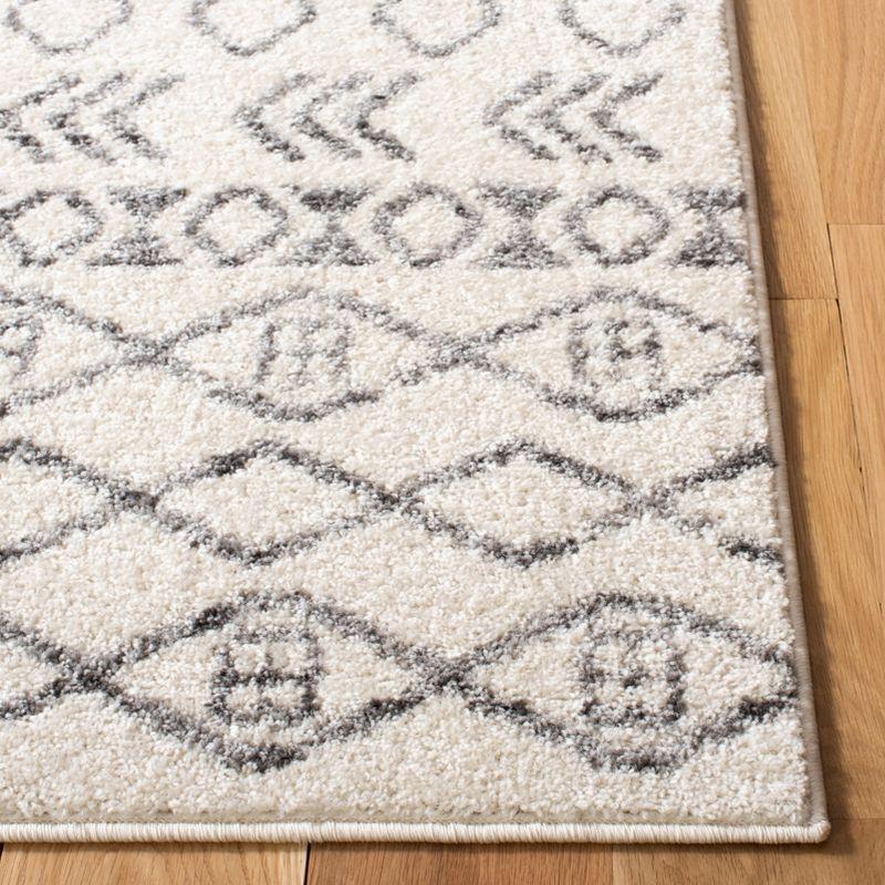 Tulum TUL694 Power Loomed Area Rug - Ivory/Grey - 8'x10' - Safavieh.