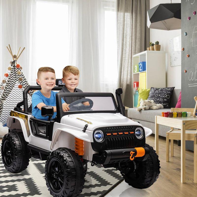 24V Kids 2 Seater Ride On Truck Car Electric Vehicles w/Remote Control