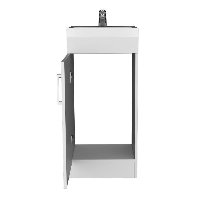 Depot E-Shop Bathroom Vanity, Single Door Cabinet