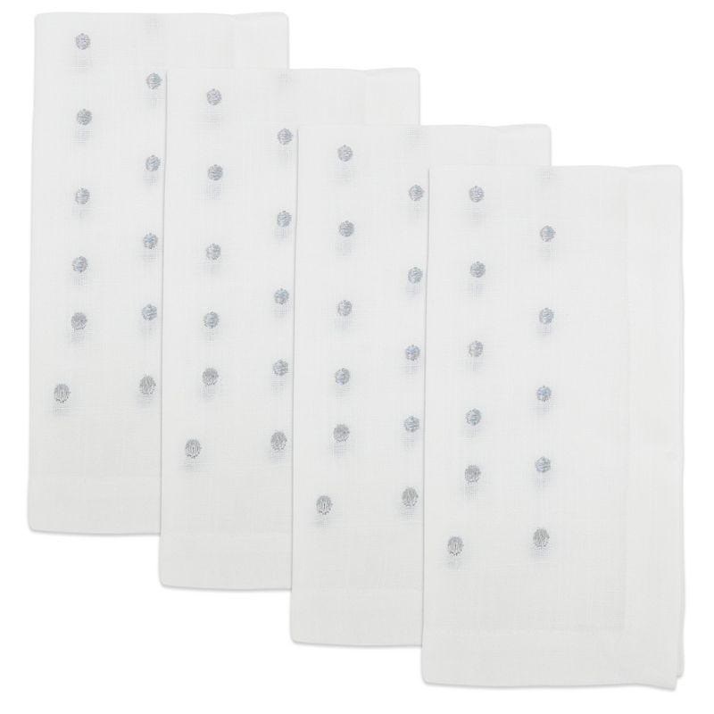 Polyester Polka Dots Square Napkin