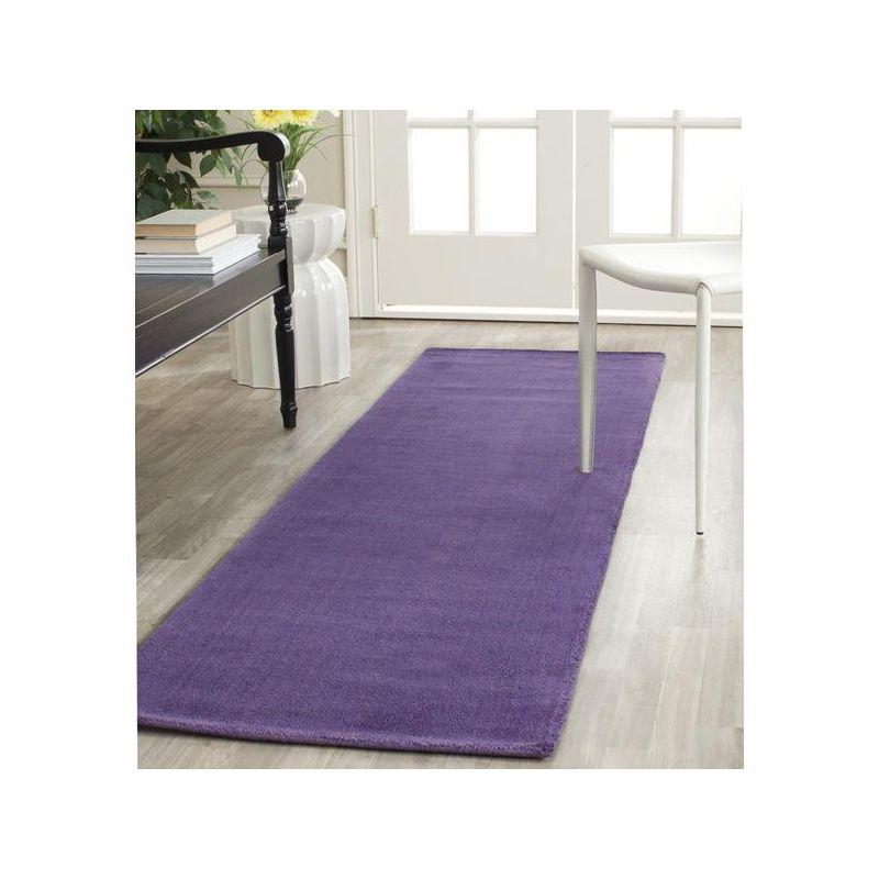 Himalaya HIM610 Handmade Accent Rug - 2'3"x4' - Purple - Safavieh