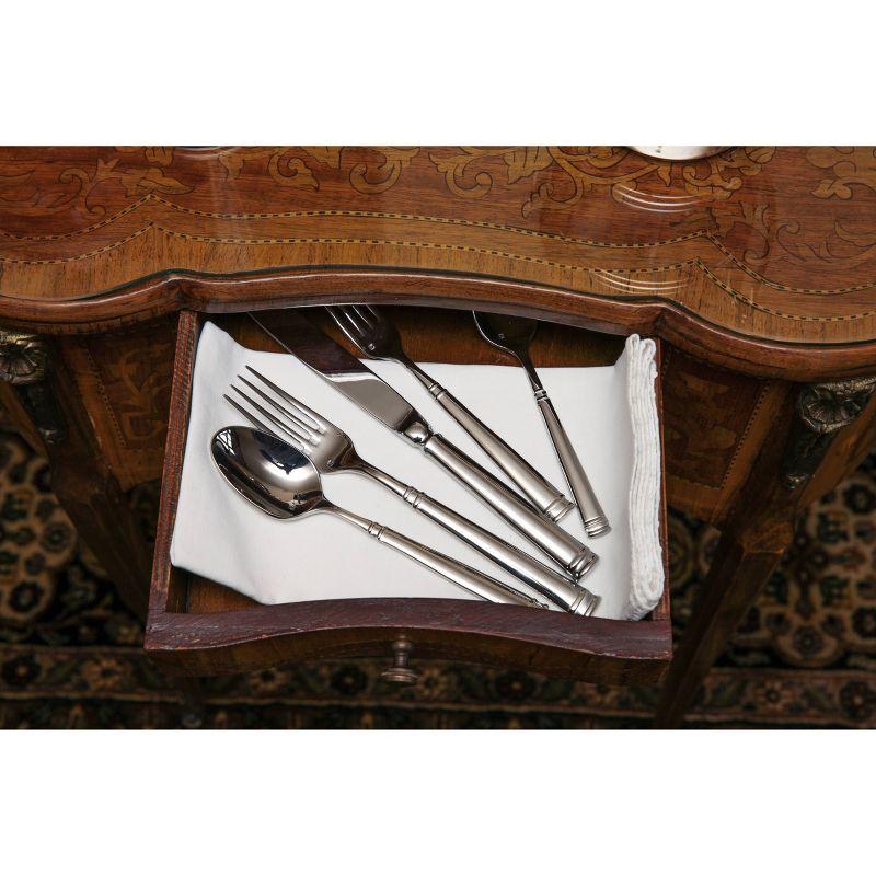 Fortessa 20-Piece Polished Stainless Steel Flatware Set