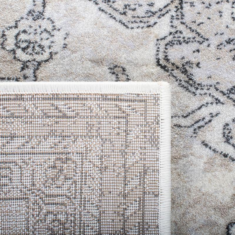 Carnegie CNG662 Power Loomed Area Rug - Ivory/Grey - 8'x10' - Safavieh.