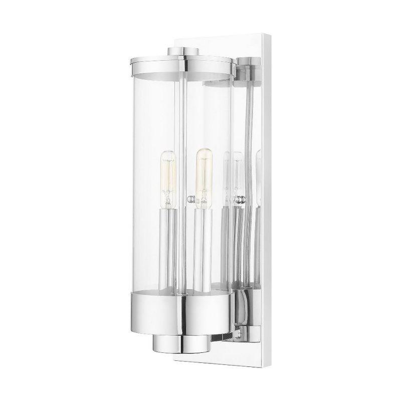 Livex Lighting Hillcrest 2 - Light Wall Light in  Polished Chrome