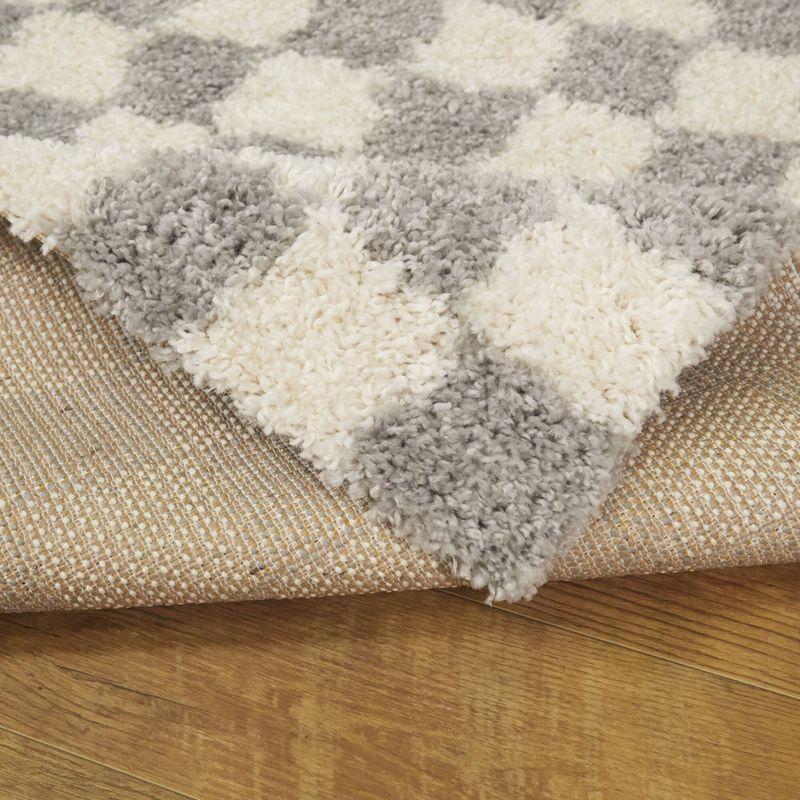 Balta Rugs Mackie Checkered Teen Shag Rug