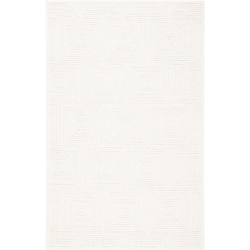 Textural TXT102 Hand Tufted Area Rug - Ivory - 4'x6' - Safavieh.