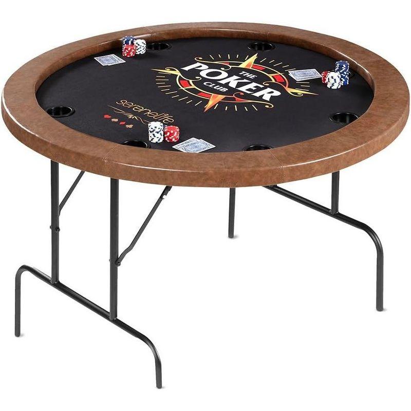 Serenelife 49.21'' 8 - Player Poker Table