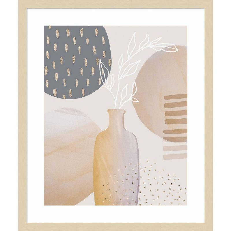 Amanti Art Mid-Century Floral II by Andrea Haase Framed Wall Art Print