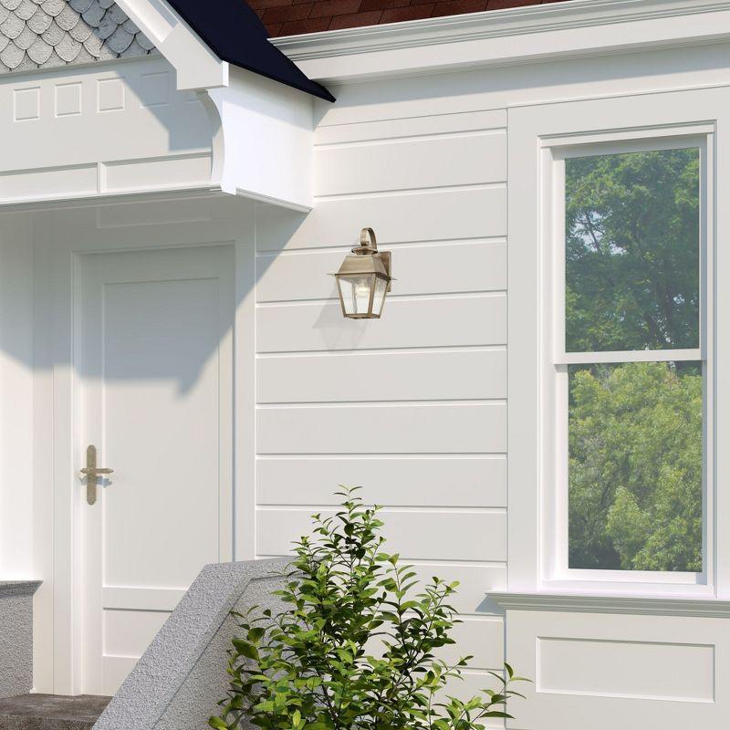 Livex Lighting Mansfield 1 - Light Wall Light in  Vintage Pewter