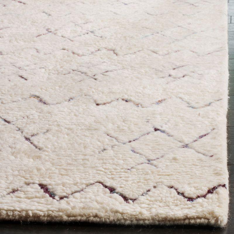 Casablanca CSB213 Hand Tufted Indoor Area Rug - Ivory/Multi - 4'x6' - Safavieh