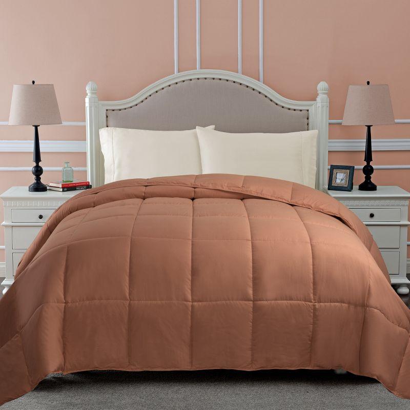 Superior Classic Comforter Reversible Medium Weight Down Alternative Bedding