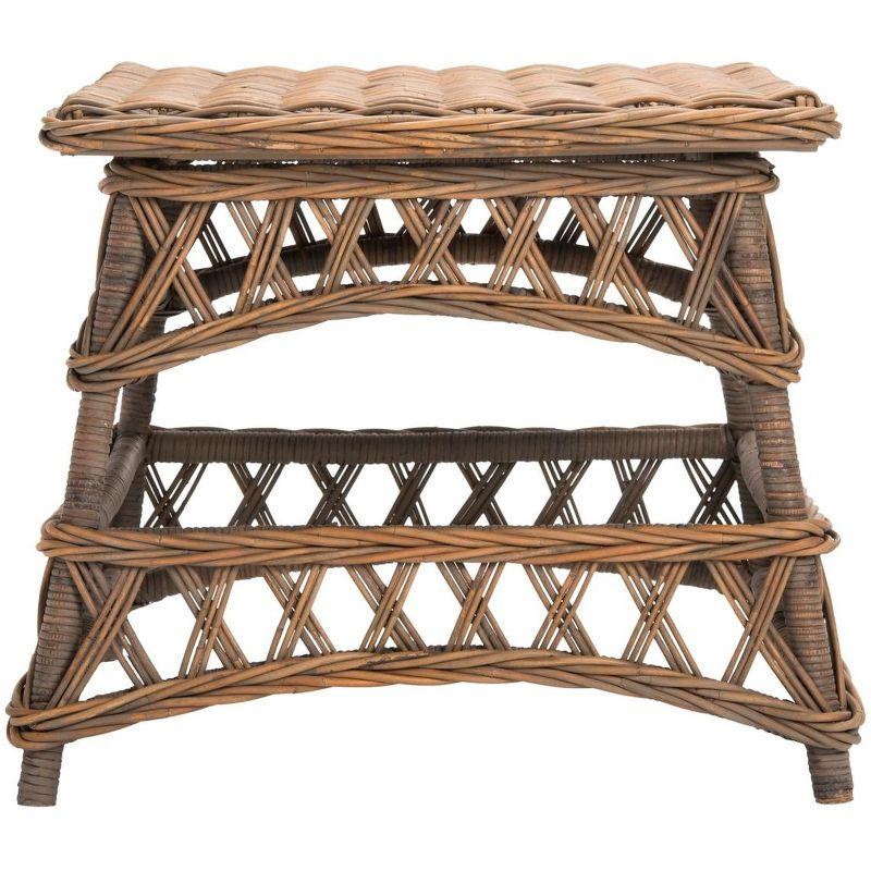 Sora Natural Wicker 24" Square Accent Table