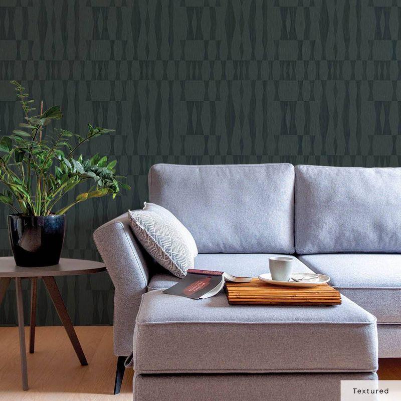 Mirin Peel + Stick Wallpaper - Textured Seagrass