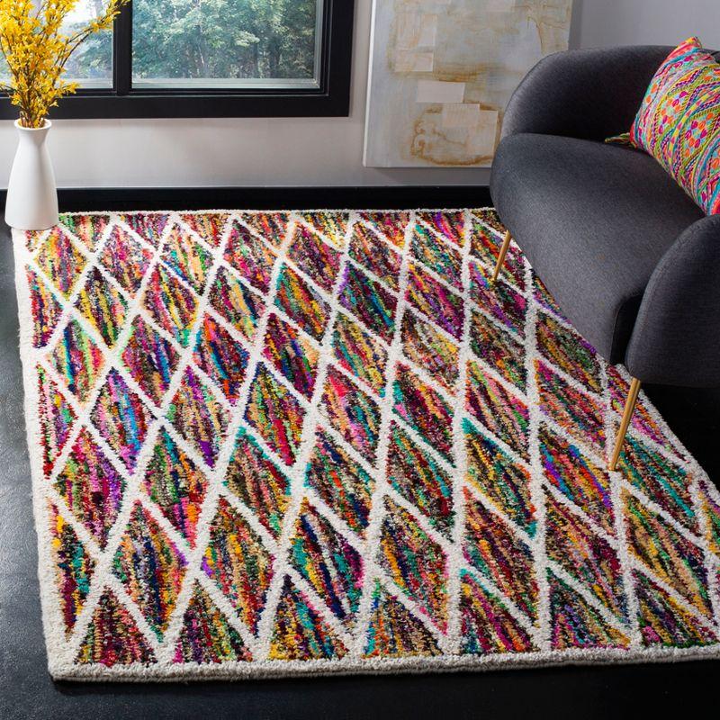 Nantucket NAN313 Hand Tufted Area Rug - Multi - 3'x5' - Safavieh.