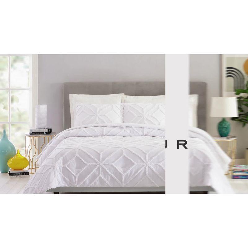 Trina Turk Tufted Chenille 3-Piece Duvet Cover Set