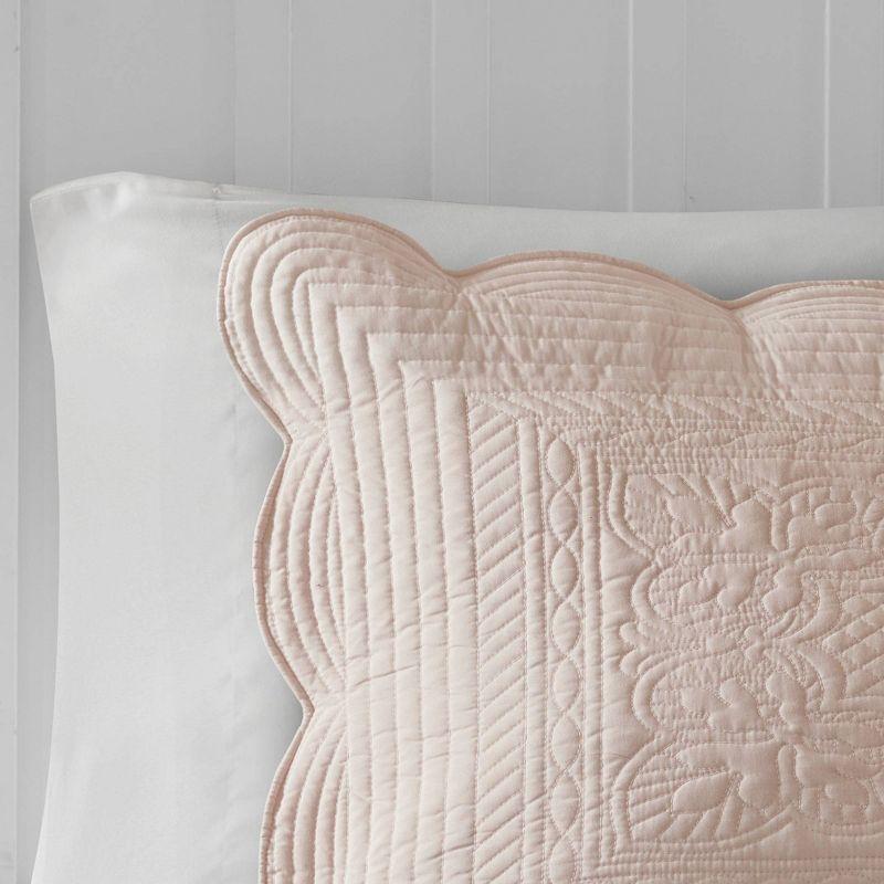 Madison Park Tuscany Scalloped Edge Quilt Set