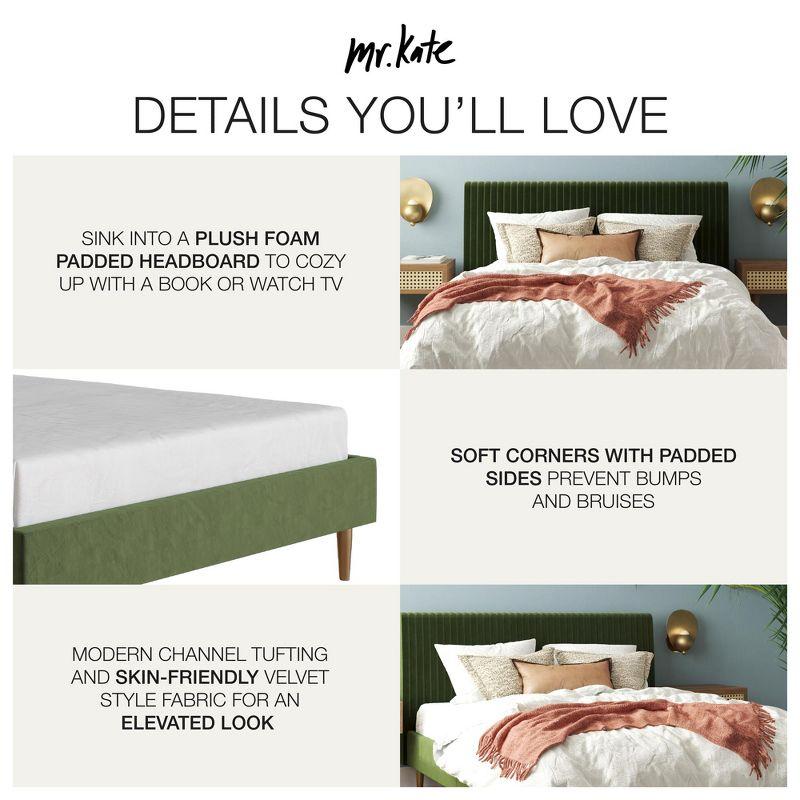 Daphne Upholstered Platform Bed