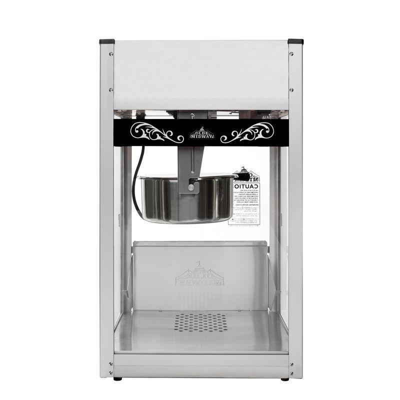Olde Midway Olde Midway Tabletop Popcorn Machine, Popcorn Machine Stand / Cart