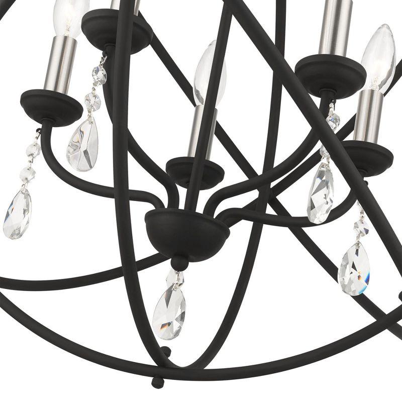 Livex Lighting Aria 5 - Light Chandelier in  Black