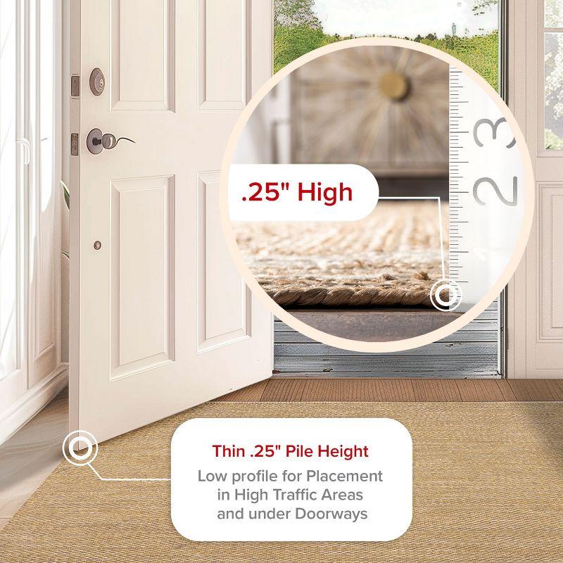 Nuloom Alessi Hand Woven Cotton Indoor Area Rug, 5' x 8', Beige