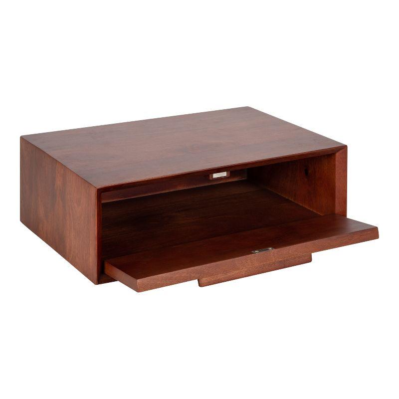 Kate and Laurel McCutcheon Wood Storage Shelf