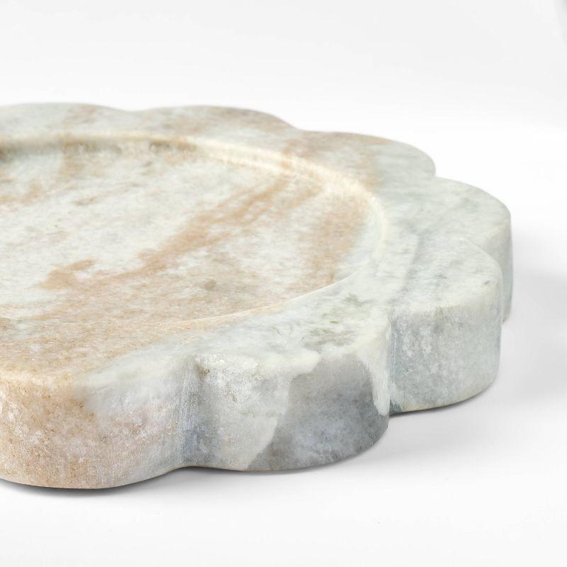 Marble Candle Tray Gray - Threshold™ designed with Studio McGee