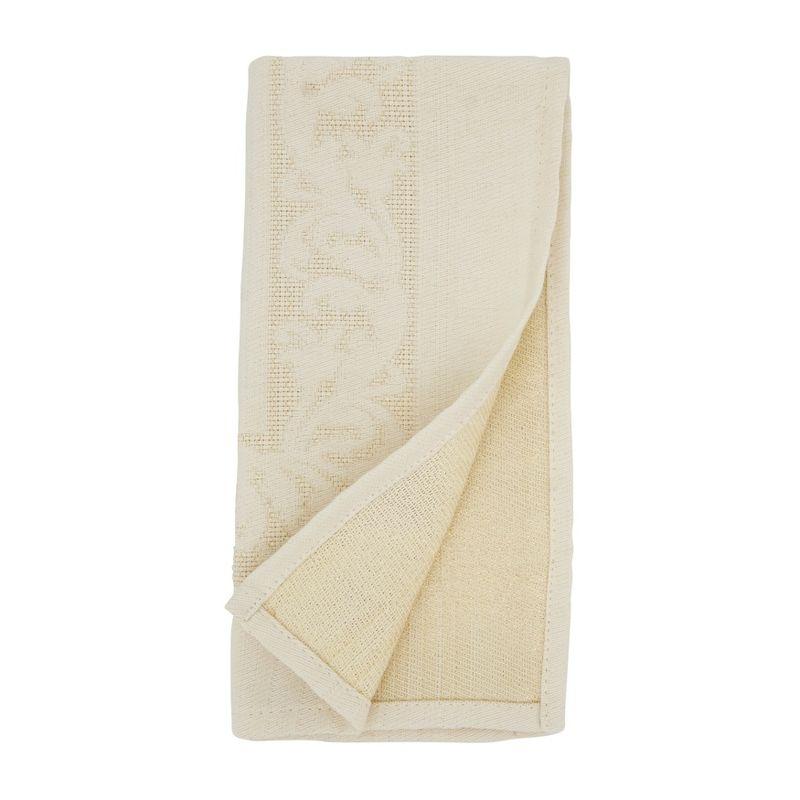 Polyester Floral Square Napkin