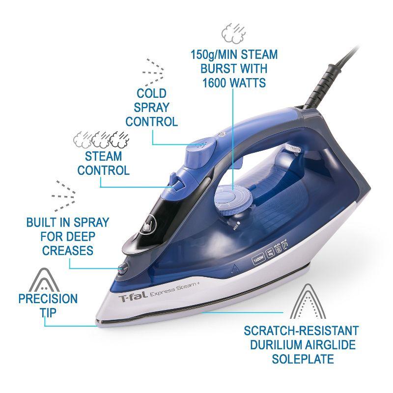 T-fal Express Steam Iron & Reviews | Wayfair
